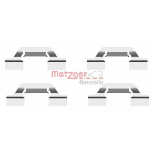METZGER AUTOTEILE Zubeh&ouml;rsatz, Scheibenbremsbelag 109-1685
