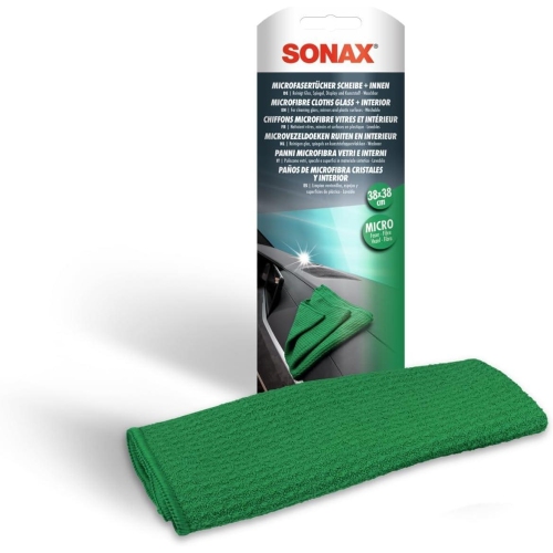 SONAX MicrofaserTuch Innen & Scheibe 38 x 38 cm 04984000