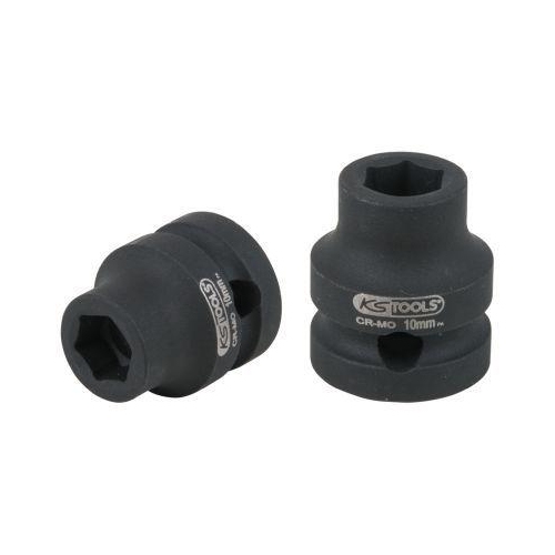 1/2 Zoll Sechskant-Kraft-Stecknuss, extra kurz, 10,0 mm KS TOOLS 515.0056