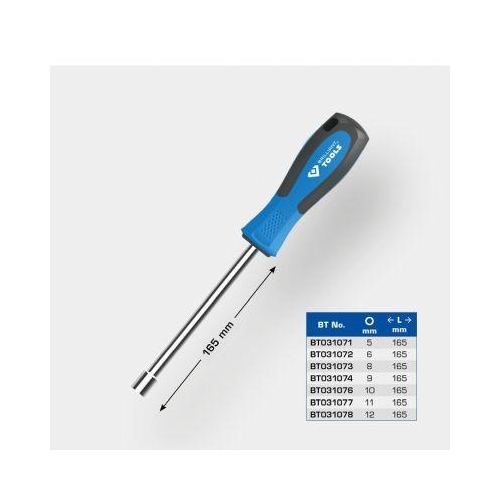 Stecknuss-Schraubendreher 6 x 165 mm BRILLIANT TOOLS BT031072