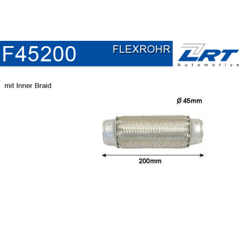 LRT Flexrohr, Abgasanlage F45200