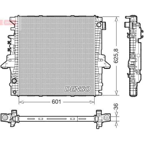 DENSO K&uuml;hler, Motork&uuml;hlung DRM14004