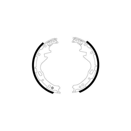 TEXTAR Bremsbackensatz 91040600