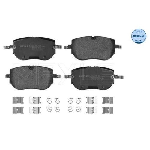 MEYLE Bremsbelagsatz, Scheibenbremse MEYLE-ORIGINAL: True to OE. 025 264 1616