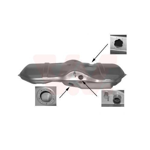 VAN WEZEL Kraftstofftank 3730088