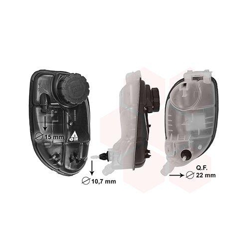 VAN WEZEL Ausgleichsbeh&auml;lter, K&uuml;hlmittel *** IR PLUS *** 3001E001