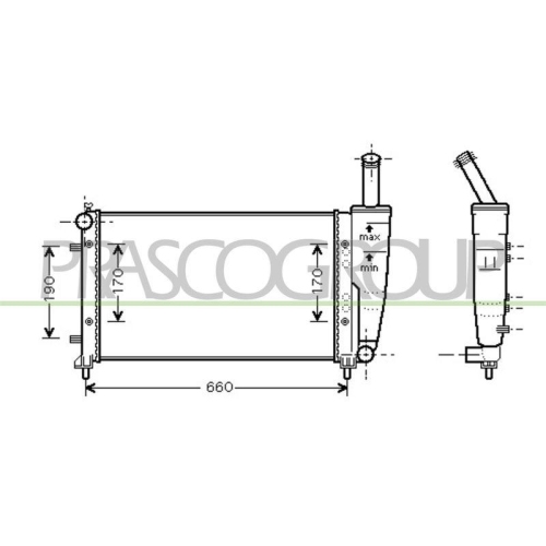 PRASCO K&uuml;hler, Motork&uuml;hlung PrascoSelection FT340R004
