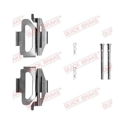 QUICK BRAKE Zubeh&ouml;rsatz, Scheibenbremsbelag 109-1225