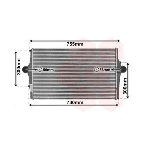 VAN WEZEL Ladeluftk&uuml;hler 59004136