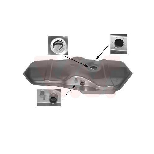 VAN WEZEL Kraftstofftank 3730084
