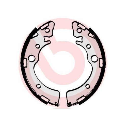 BREMBO Bremsbackensatz ESSENTIAL LINE S 28 509