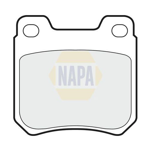 NAPA Bremsbelagsatz, Scheibenbremse NAPA NBP1803
