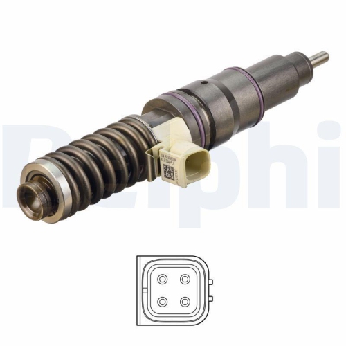 DELPHI Einspritzventil BEBE4D34101-12B1