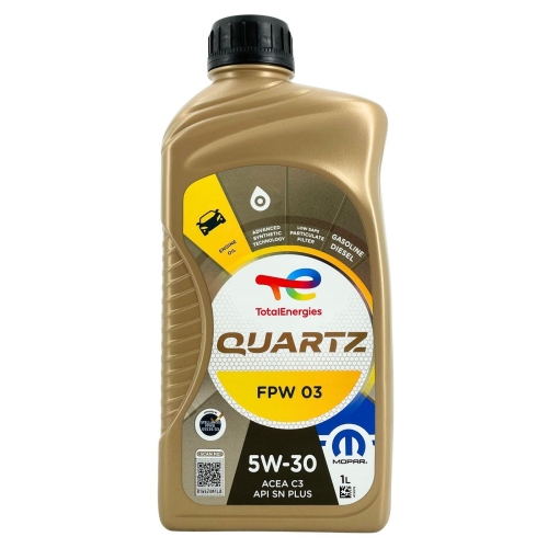 Motor&ouml;l Motoren&ouml;l Total Quartz Mopar FPW03 5W-30 1 Liter Flasche 235958