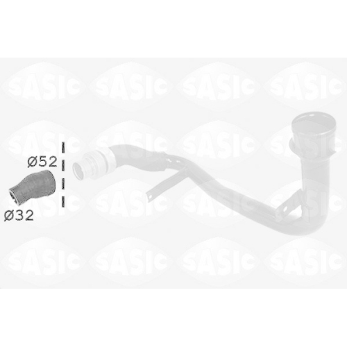 SASIC Ladeluftschlauch 3330054