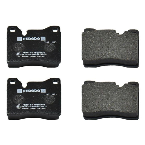 FERODO Bremsbelagsatz, Scheibenbremse PREMIER ECO FRICTION FDB163