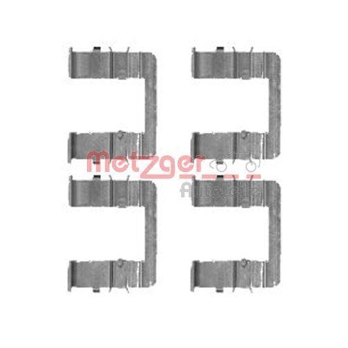 METZGER AUTOTEILE Zubeh&ouml;rsatz, Scheibenbremsbelag 109-1744