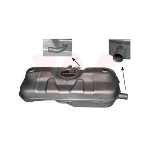 VAN WEZEL Kraftstofftank 1601081
