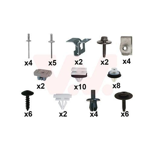 VAN WEZEL Montagesatz, Sto&szlig;f&auml;nger 0949793