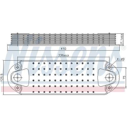 NISSENS &Ouml;lk&uuml;hler, Motor&ouml;l 91308