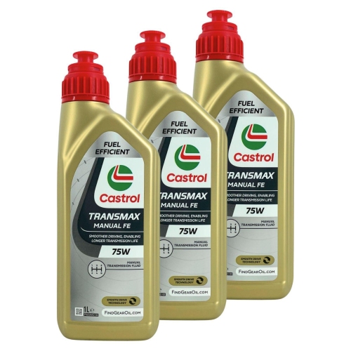 Castrol Transmax Manual FE 75W Schaltgetriebe&ouml;l Ford 235.73 Fiat 3 Liter 15D1DE