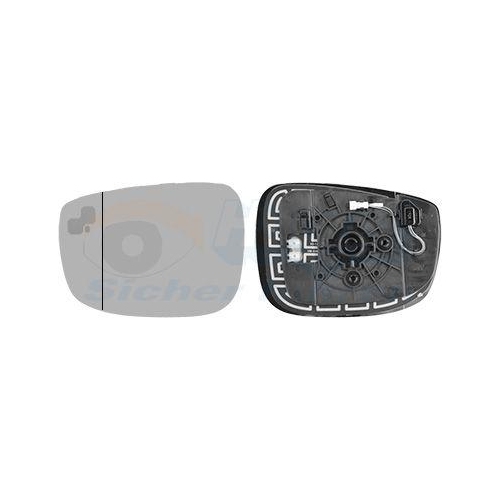 VAN WEZEL Spiegelglas, Au&szlig;enspiegel * HAGUS * 2773835
