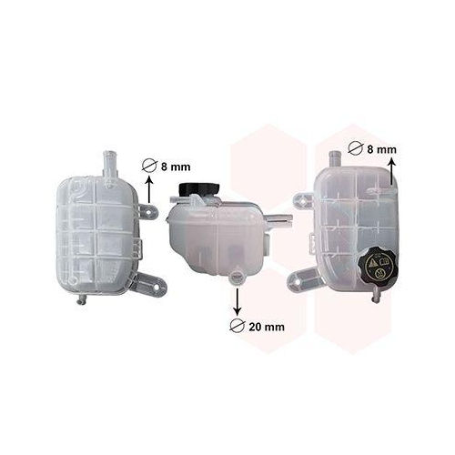 VAN WEZEL Ausgleichsbeh&auml;lter, K&uuml;hlmittel *** IR PLUS *** 3701E004
