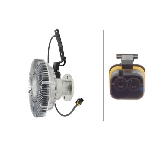HELLA Kupplung, K&uuml;hlerl&uuml;fter 8MV 366 440-701