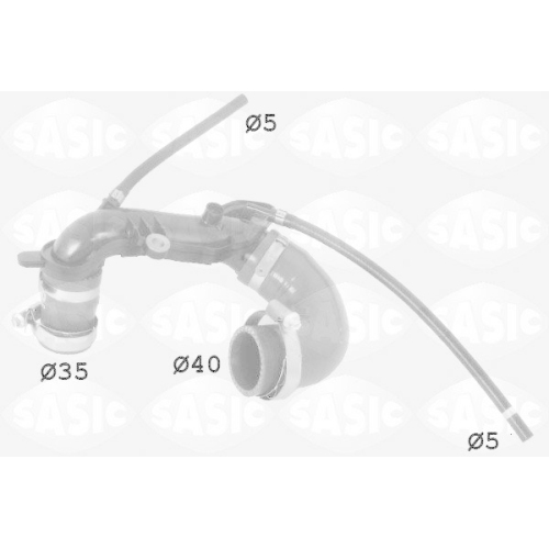 SASIC Ladeluftschlauch 3334001
