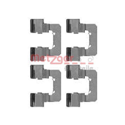 METZGER AUTOTEILE Zubeh&ouml;rsatz, Scheibenbremsbelag 109-1781