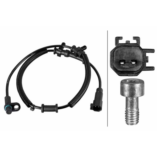 HELLA Sensor, Raddrehzahl 6PU 358 219-161