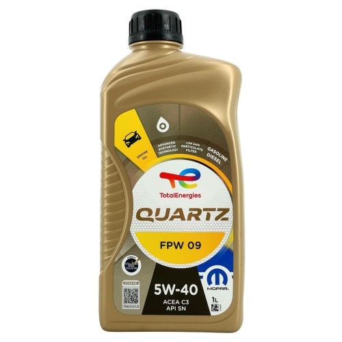 Motor&ouml;l Motoren&ouml;l Total Quartz Mopar FPW09 5W-40 1 Liter Flasche 235954
