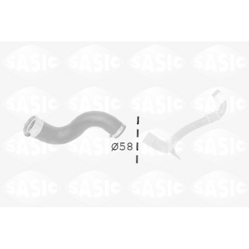 SASIC Ladeluftschlauch 3334049