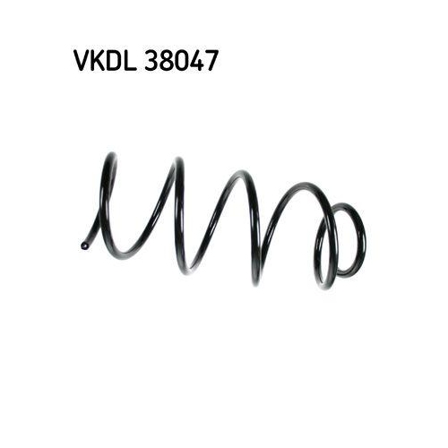 SKF Vertevo Fahrwerksfeder VKDL 38047