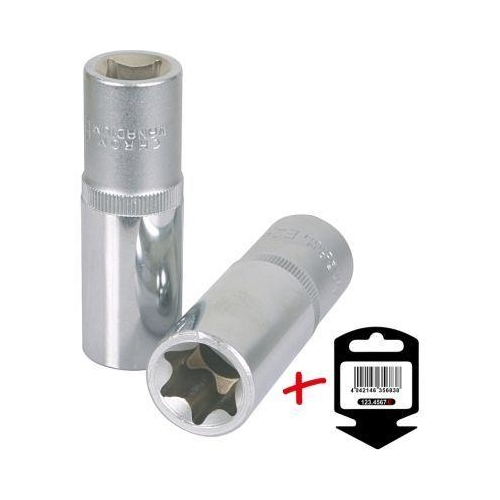1/2 Zoll Torx-E-Stecknuss, lang, E11 auf H&auml;nger KS TOOLS 911.4424-E