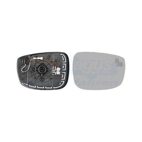 VAN WEZEL Spiegelglas, Au&szlig;enspiegel * HAGUS * 2773836