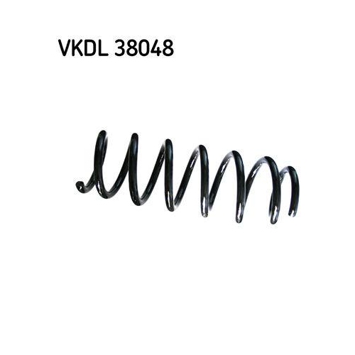 SKF Vertevo Fahrwerksfeder VKDL 38048