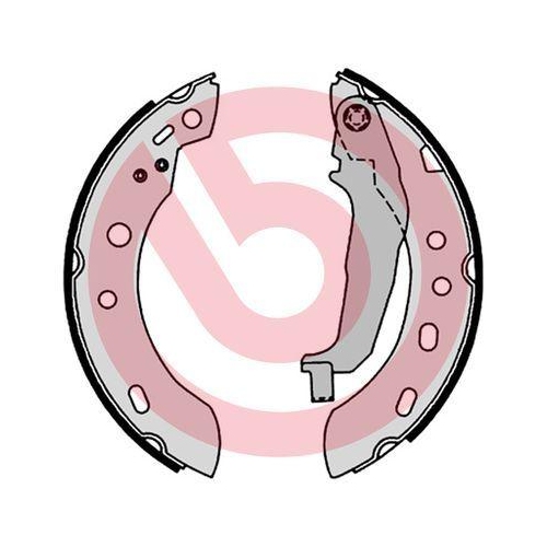 BREMBO Bremsbackensatz ESSENTIAL LINE S 56 551