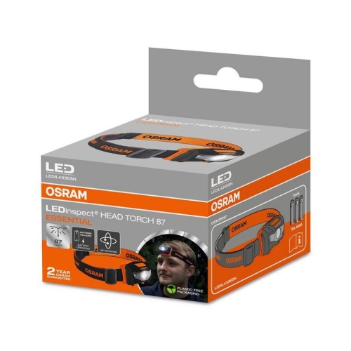 ams-OSRAM Handleuchte LEDinspect HEAD TORCH 87 ESSENTIAL LEDIL433ESN