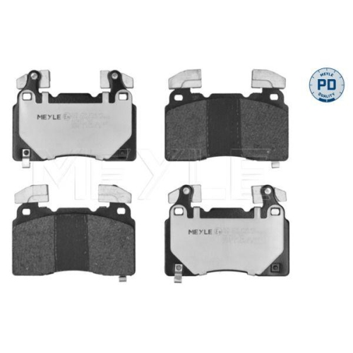 MEYLE Bremsbelagsatz, Scheibenbremse MEYLE-PD: Advanced performance and design. 025 259 1516/PD