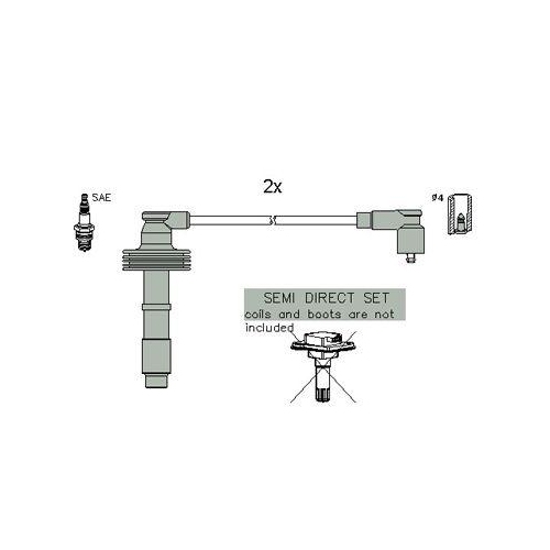 HITACHI Z&uuml;ndleitungssatz Hueco 134958