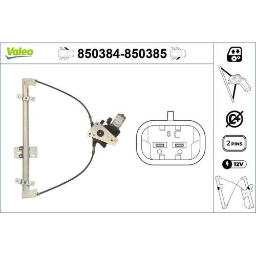 VALEO Fensterheber 850384