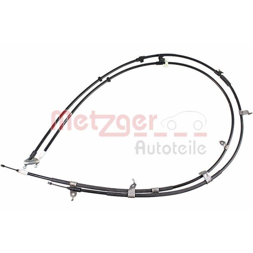 METZGER AUTOTEILE Seilzug, Feststellbremse 17.9006