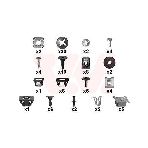 VAN WEZEL Montagesatz, Sto&szlig;f&auml;nger 0982794