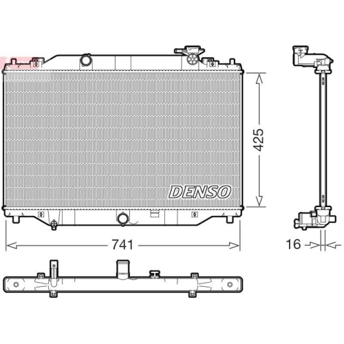 DENSO K&uuml;hler, Motork&uuml;hlung DRM44053