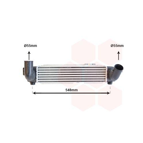 VAN WEZEL Ladeluftk&uuml;hler 83004141