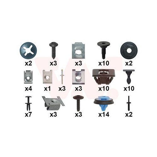 VAN WEZEL Montagesatz, Sto&szlig;f&auml;nger 0983794