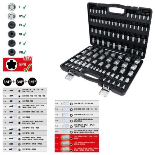 KS TOOLS Steckschl&uuml;sselsatz 911.7101