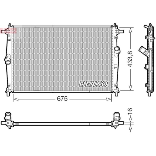 DENSO K&uuml;hler, Motork&uuml;hlung DRM44054
