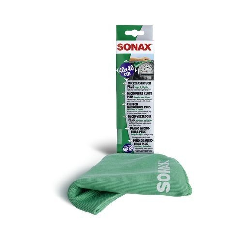 SONAX Reinigungst&uuml;cher MicrofaserTuch PLUS Innen + Scheibe